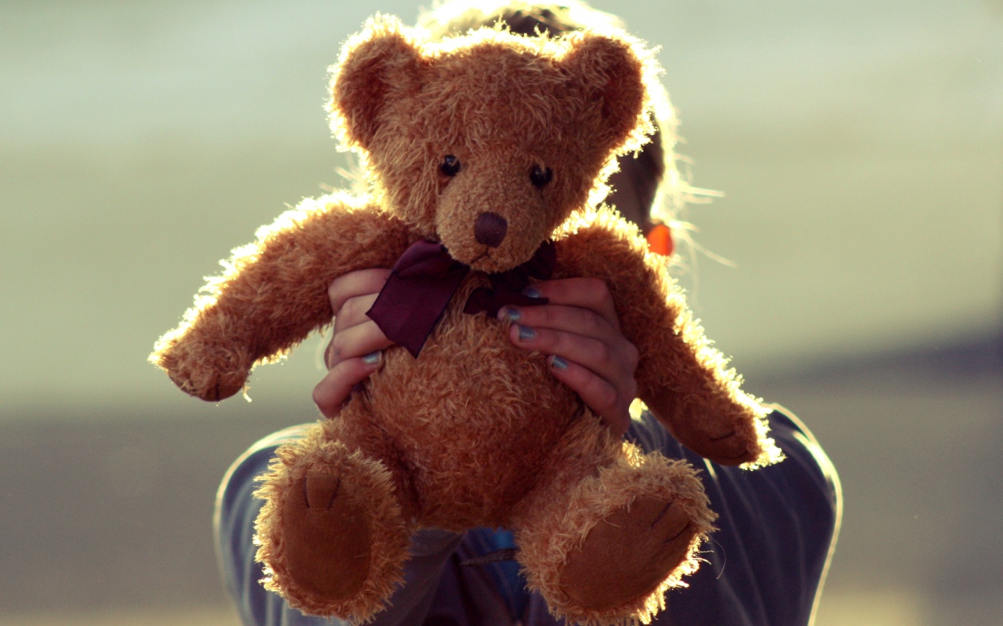 Плюшевый мишка обои