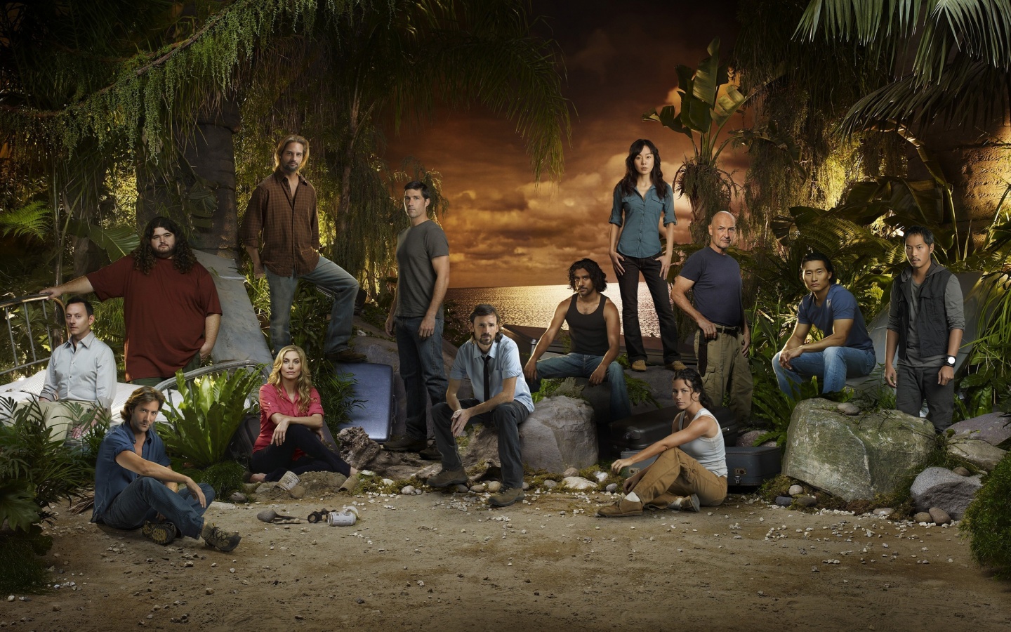 Герои сериала LOST обои