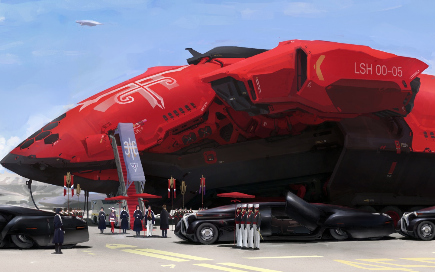 Встреча инопланетных гостей обои