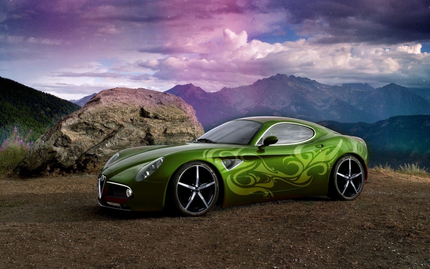 Альфа-ромео обои