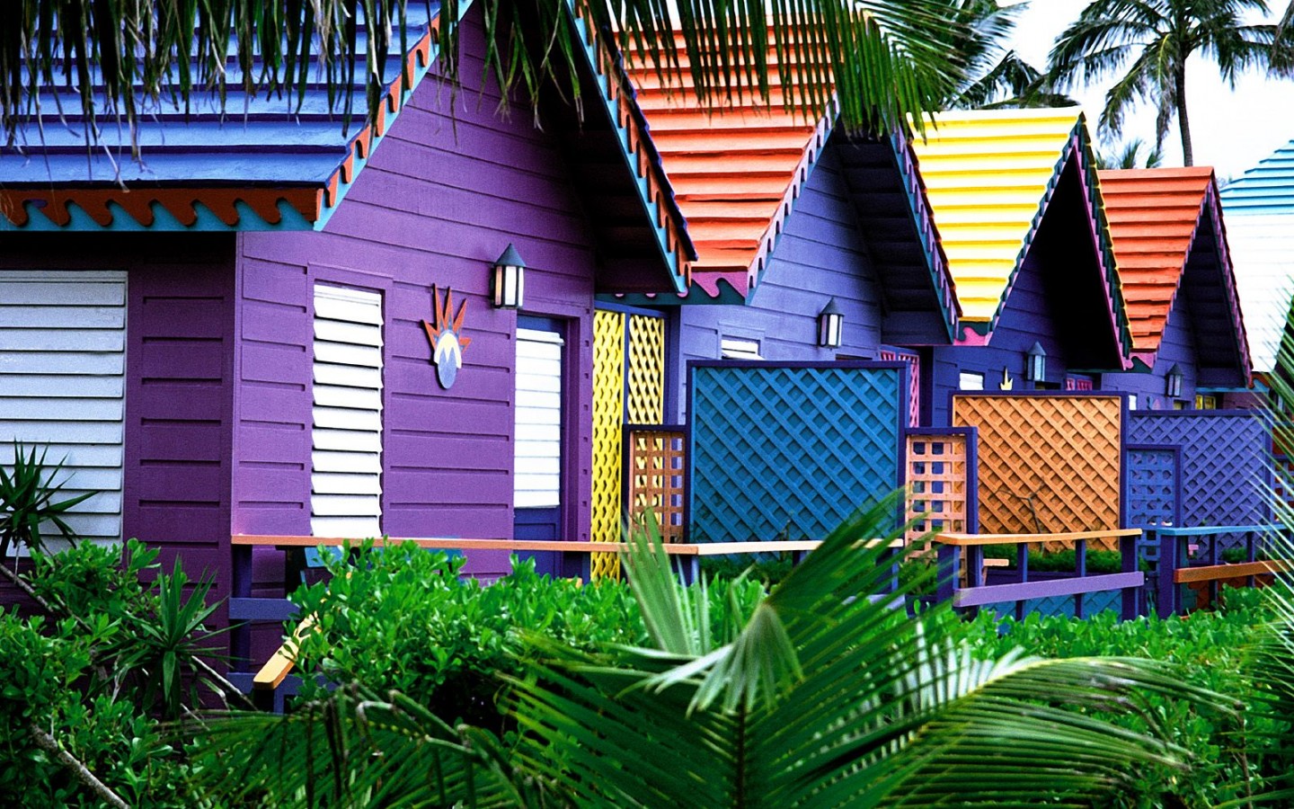 Дома на Багамах обои