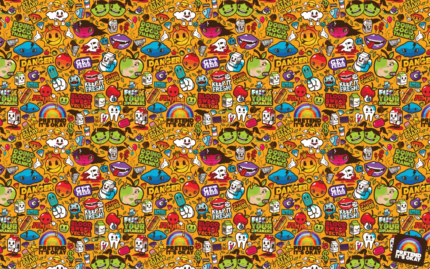 Притворись что всё ОК обои