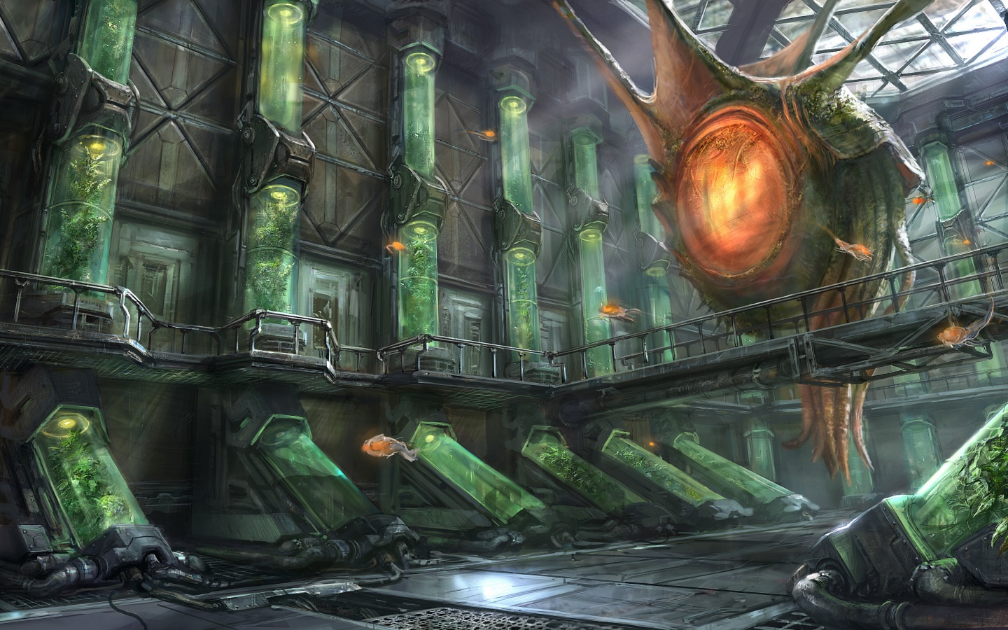 Саркофаги и нечто обои