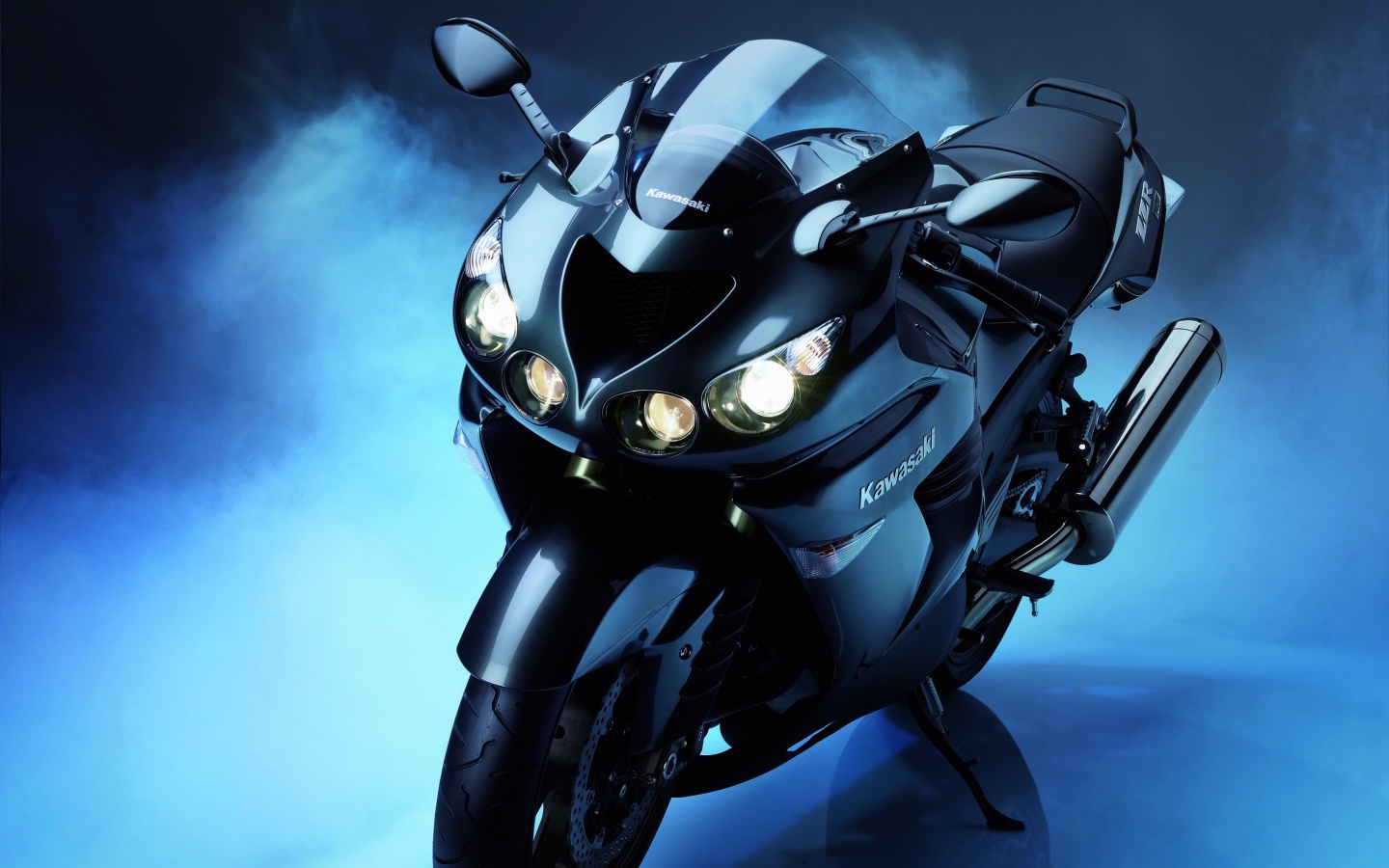 Мотоцикл Кавасаки ZX14 обои