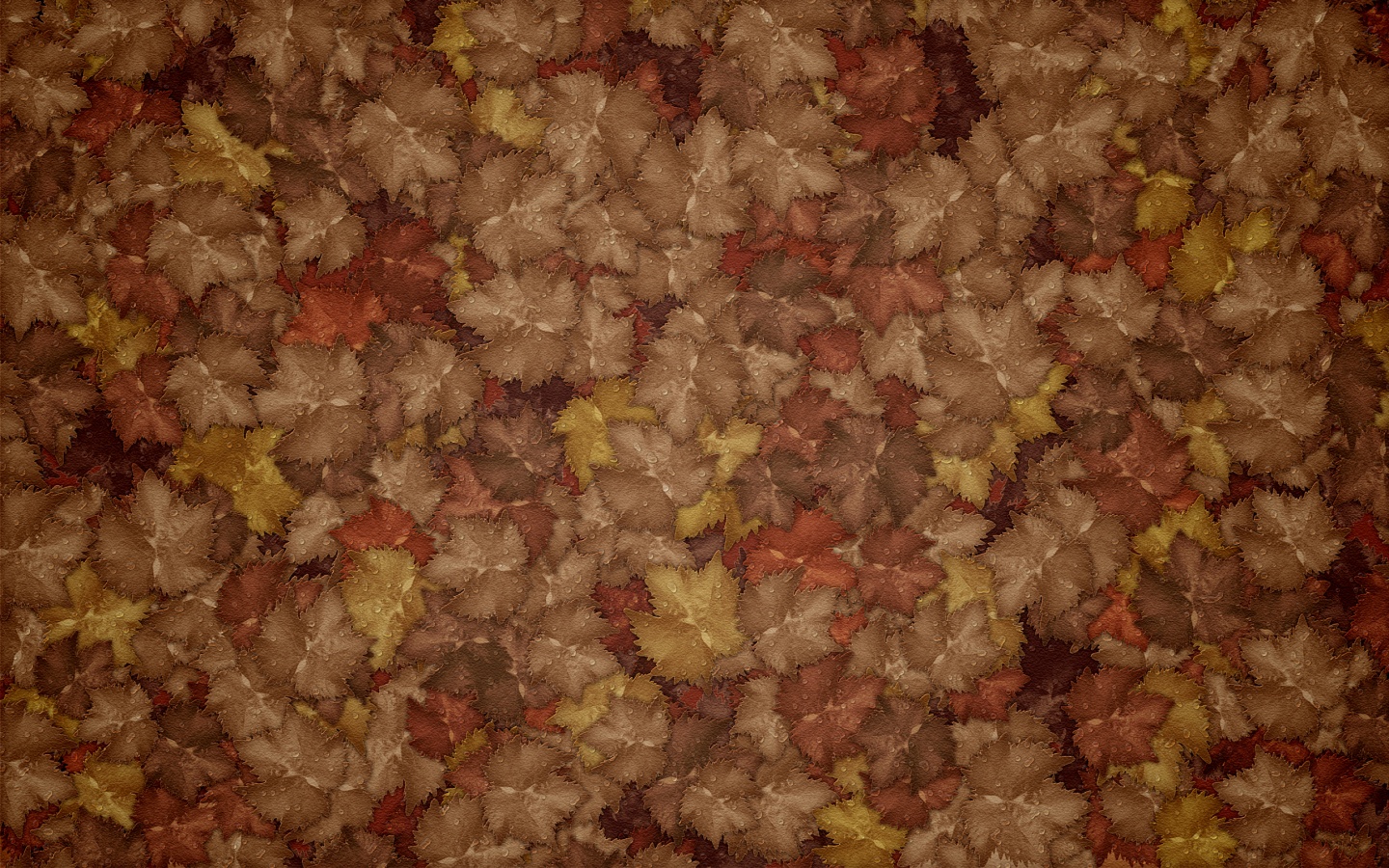 Осенние листья обои