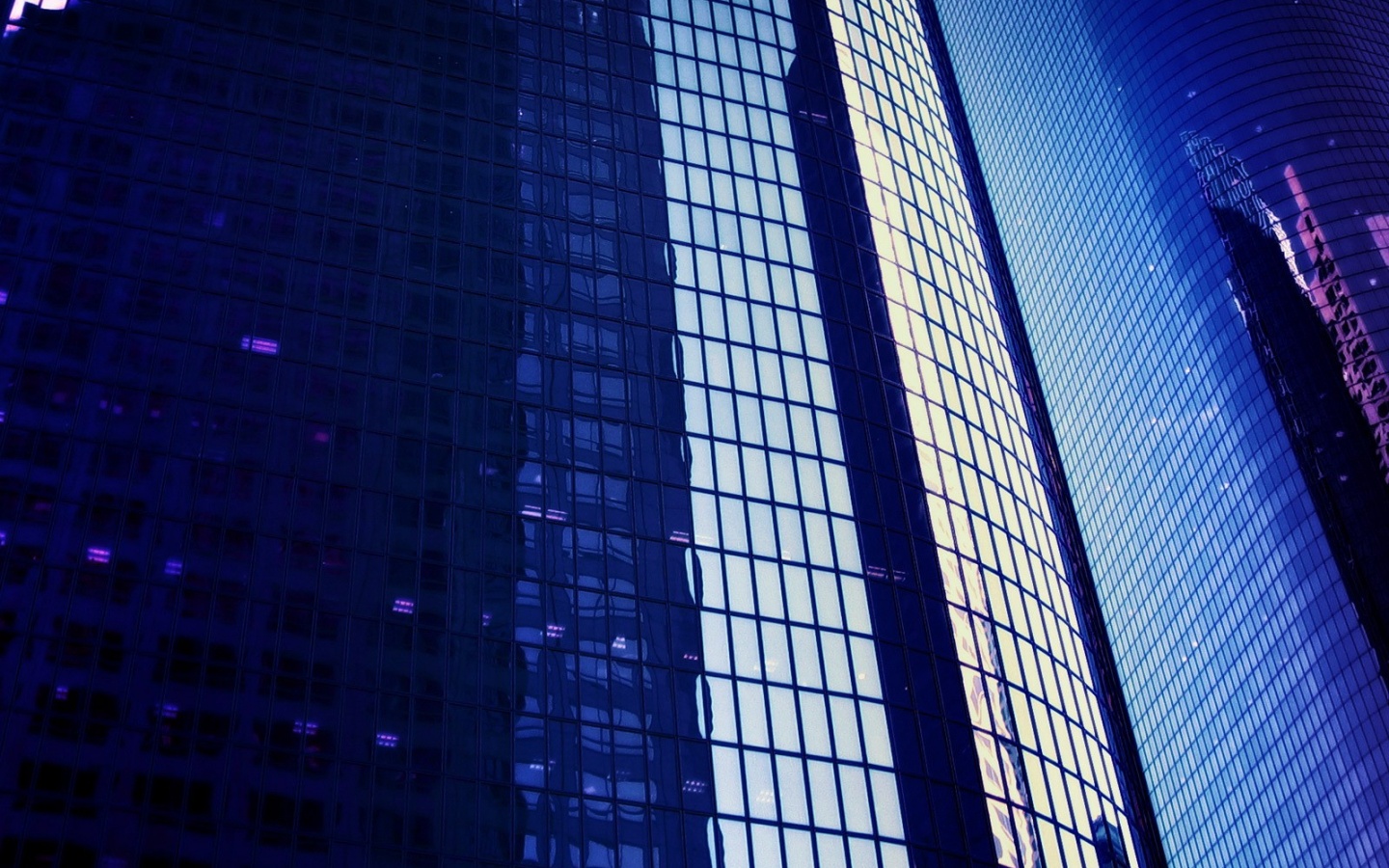 Стеклянная стена небоскреба обои