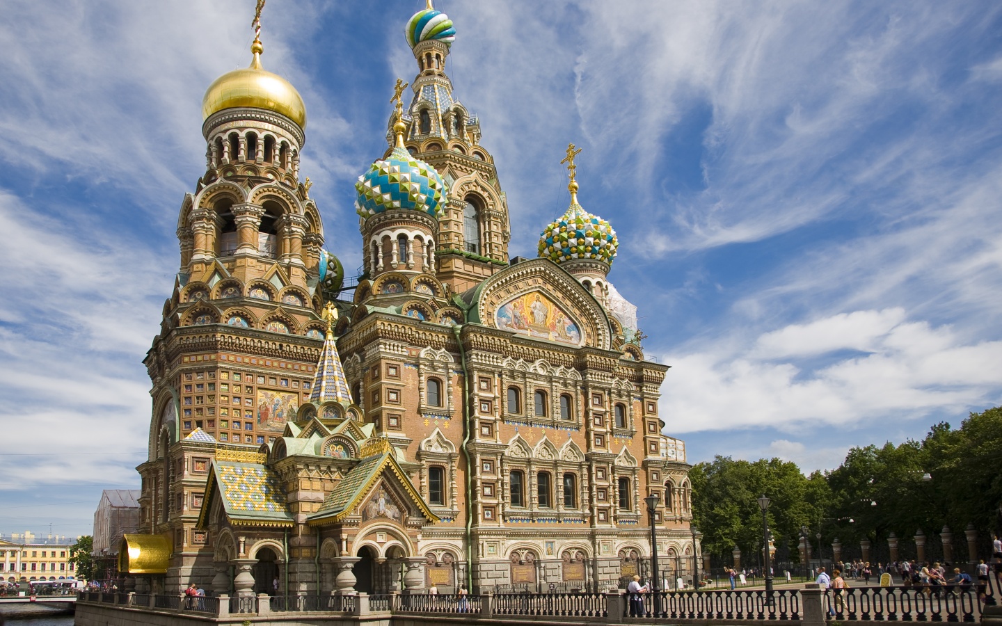 Спас на крови обои