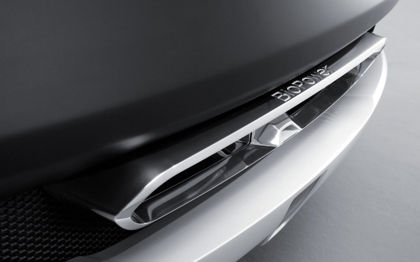 Хромированный бампер обои