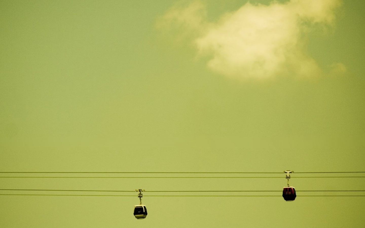 Канатная дорога обои