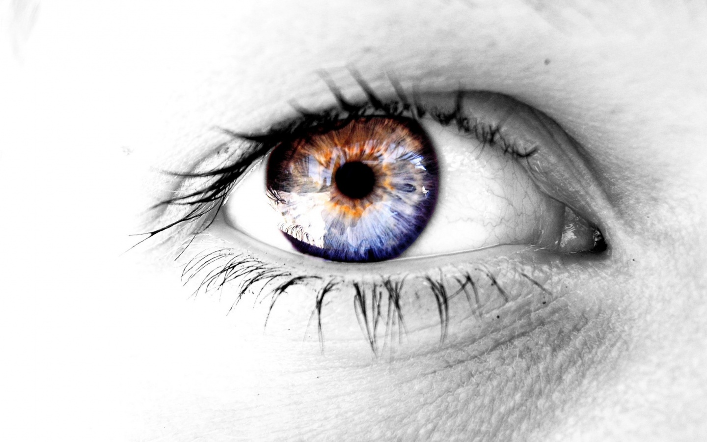 Широко раскрытые глаза обои