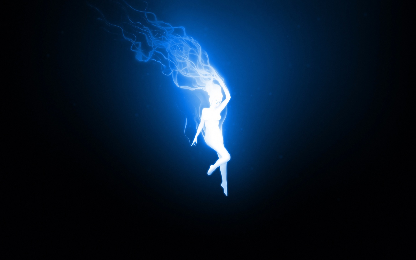 Девушка из света обои