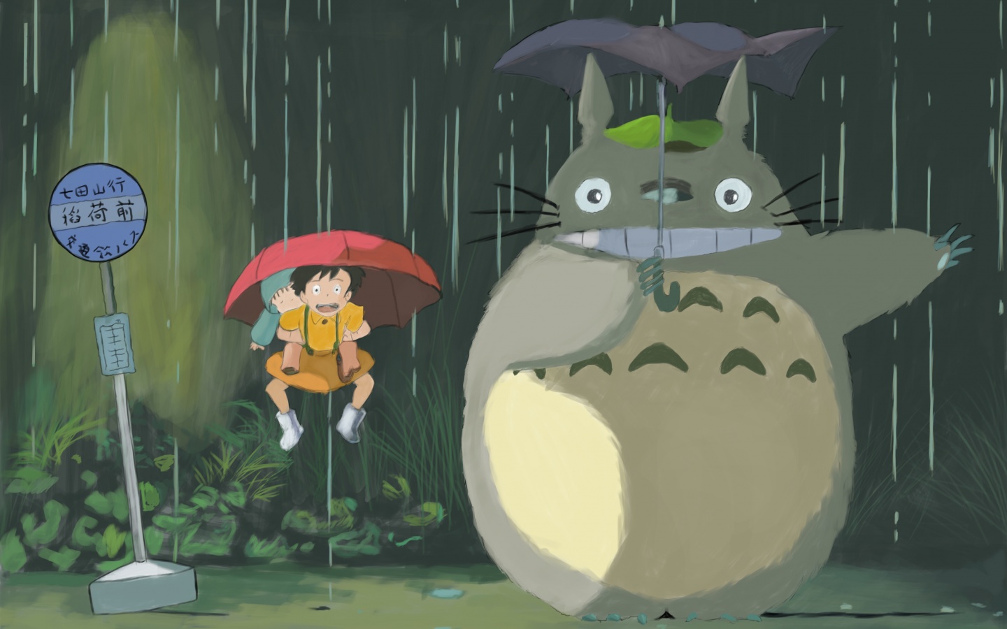 Тоторо Хаяу обои