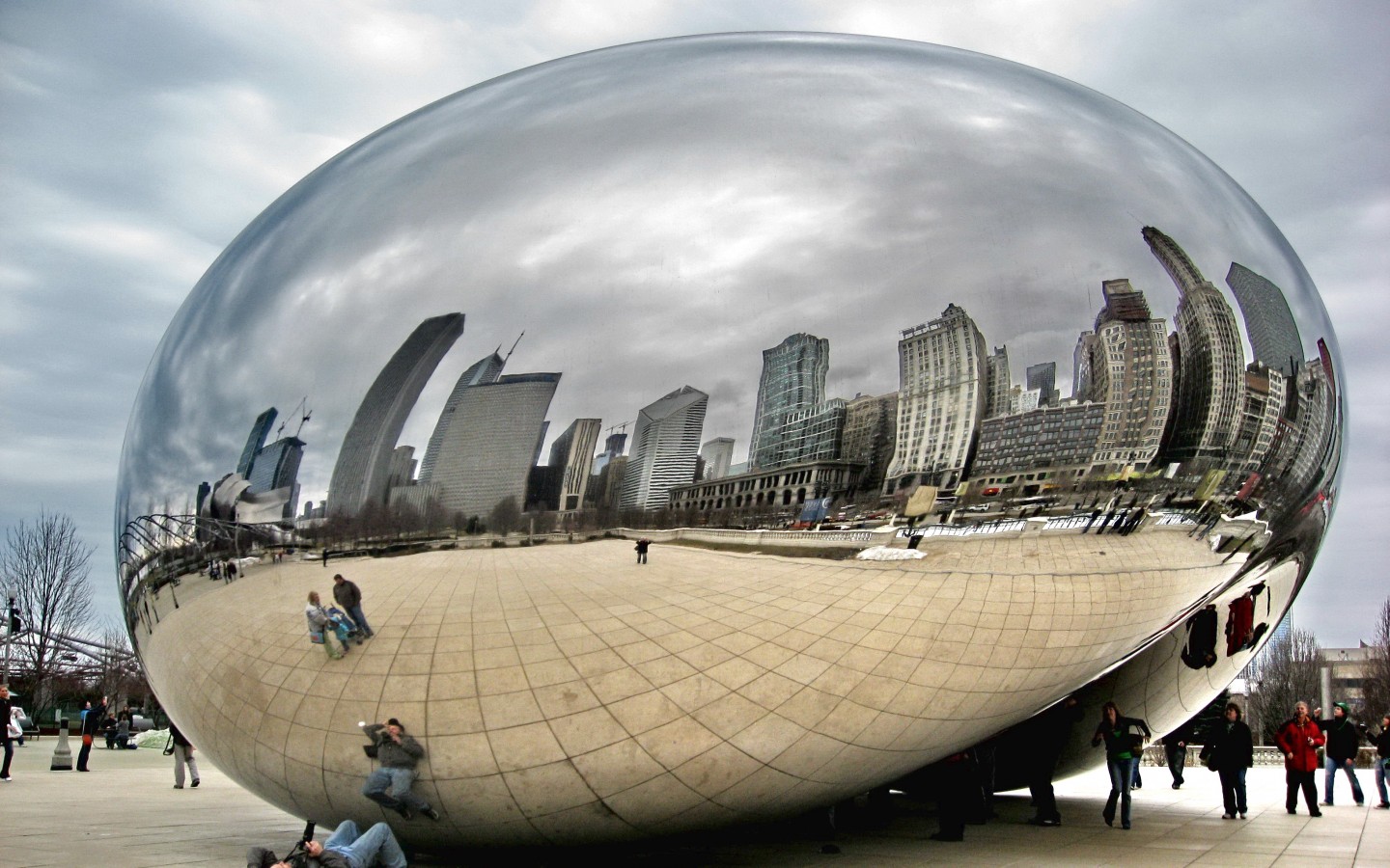 Облачные ворота обои