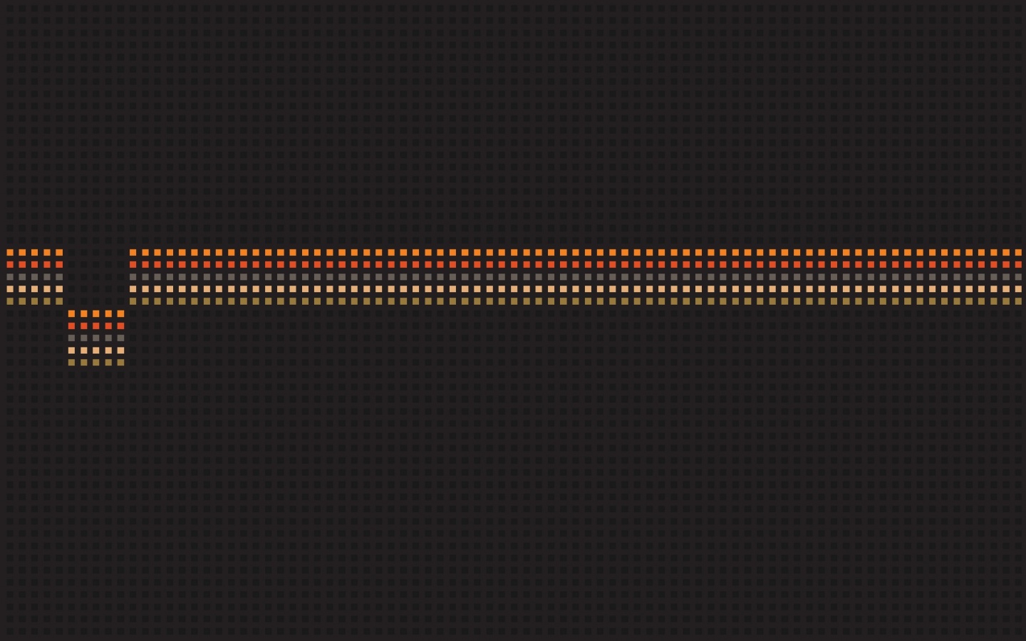 Пиксельная радуга обои