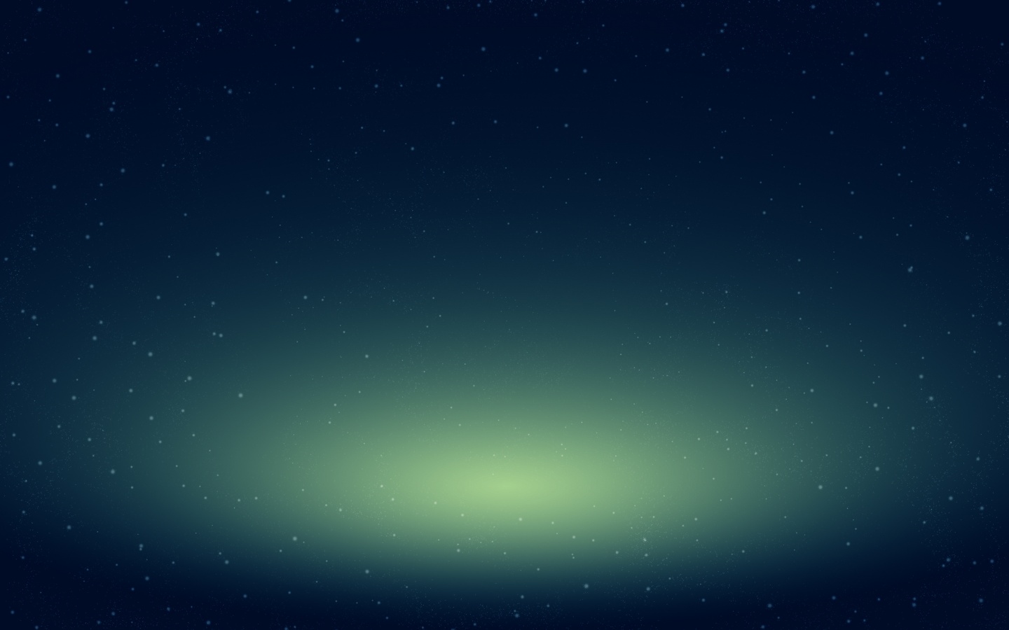 Свечение в ночном небе обои