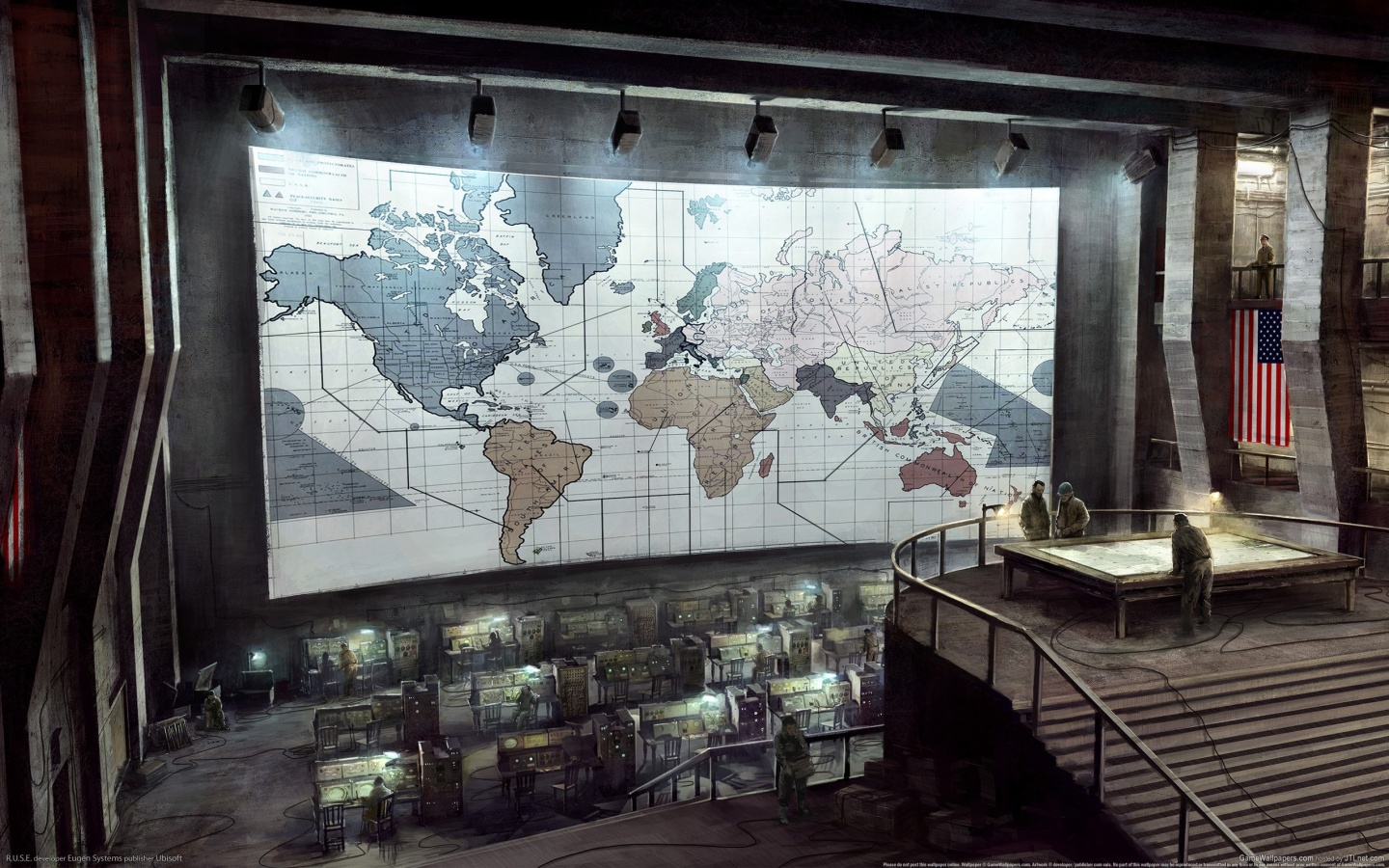 Секретный американский бункер обои