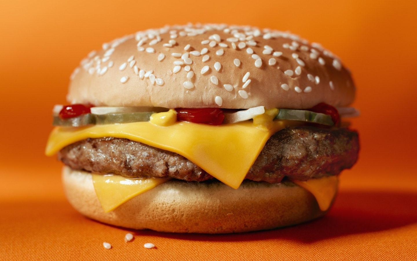 Сочный чизбургер обои