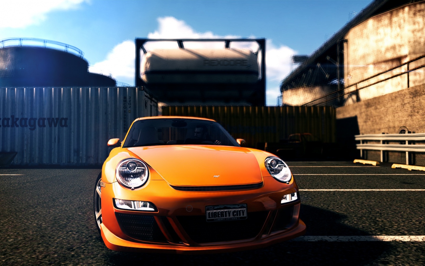 Порше из GTA4 обои