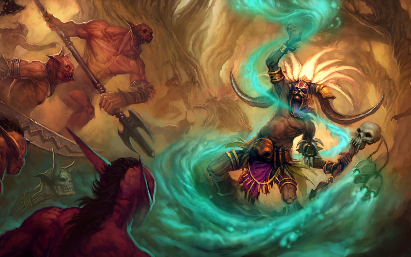 Шаман из Diablo 3 обои