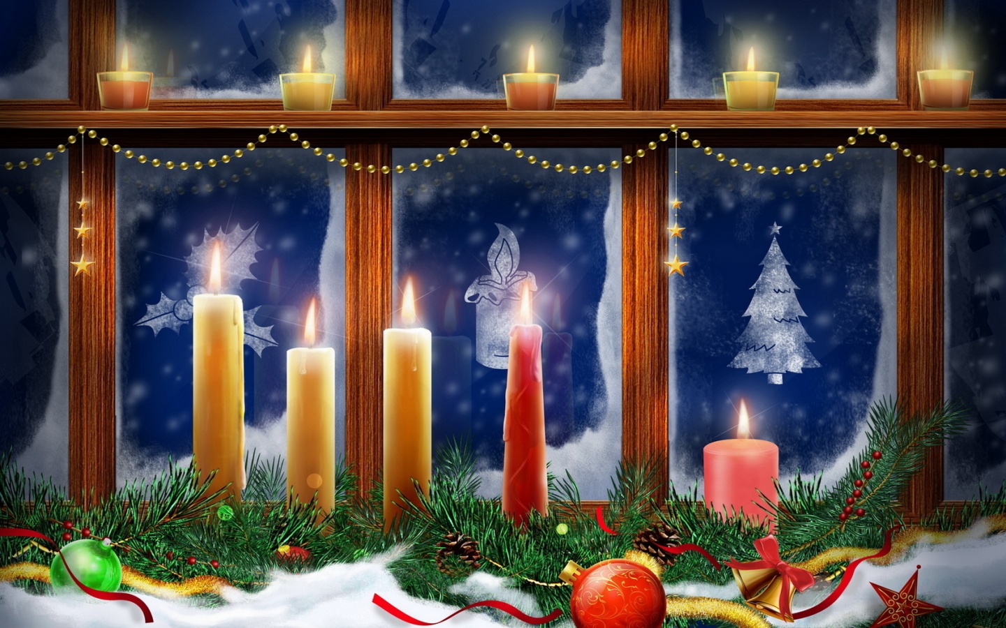 Новогоднее настроение обои