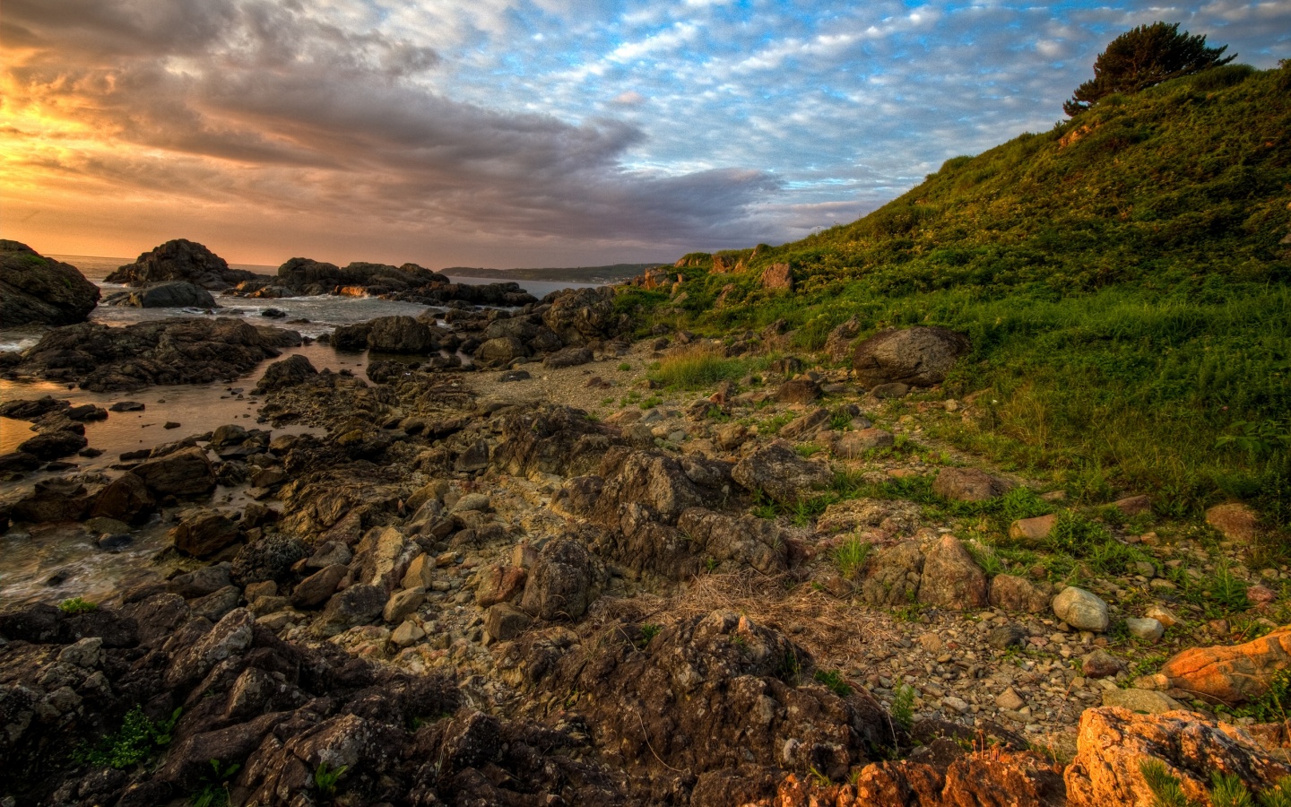 Камни, море... обои