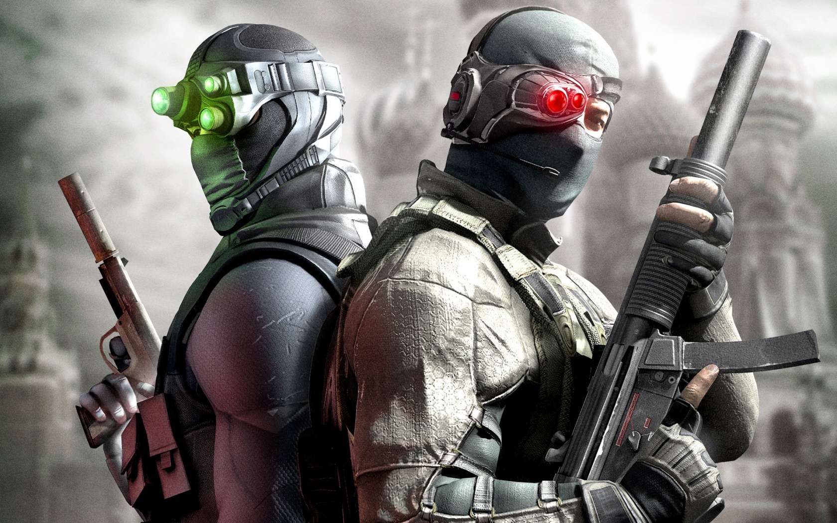 Герои Splinter Cell Conviction в Москве обои