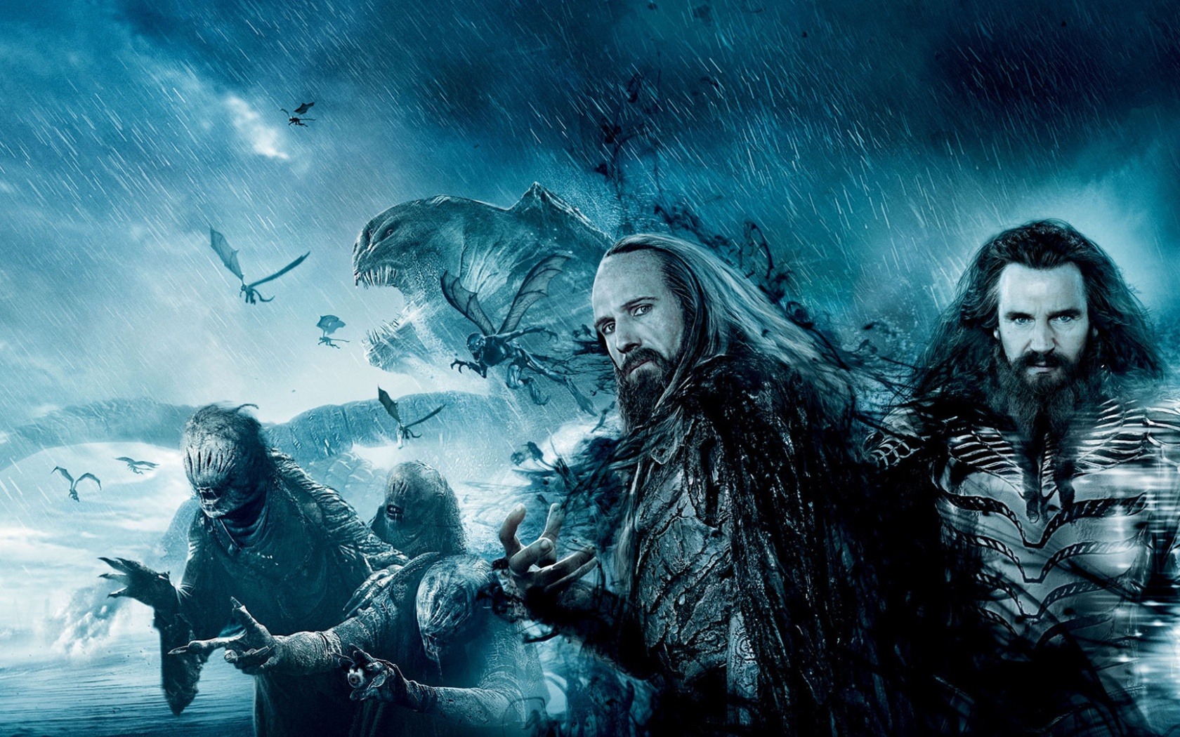 Зевс и Аид из фильма Битва Титанов обои