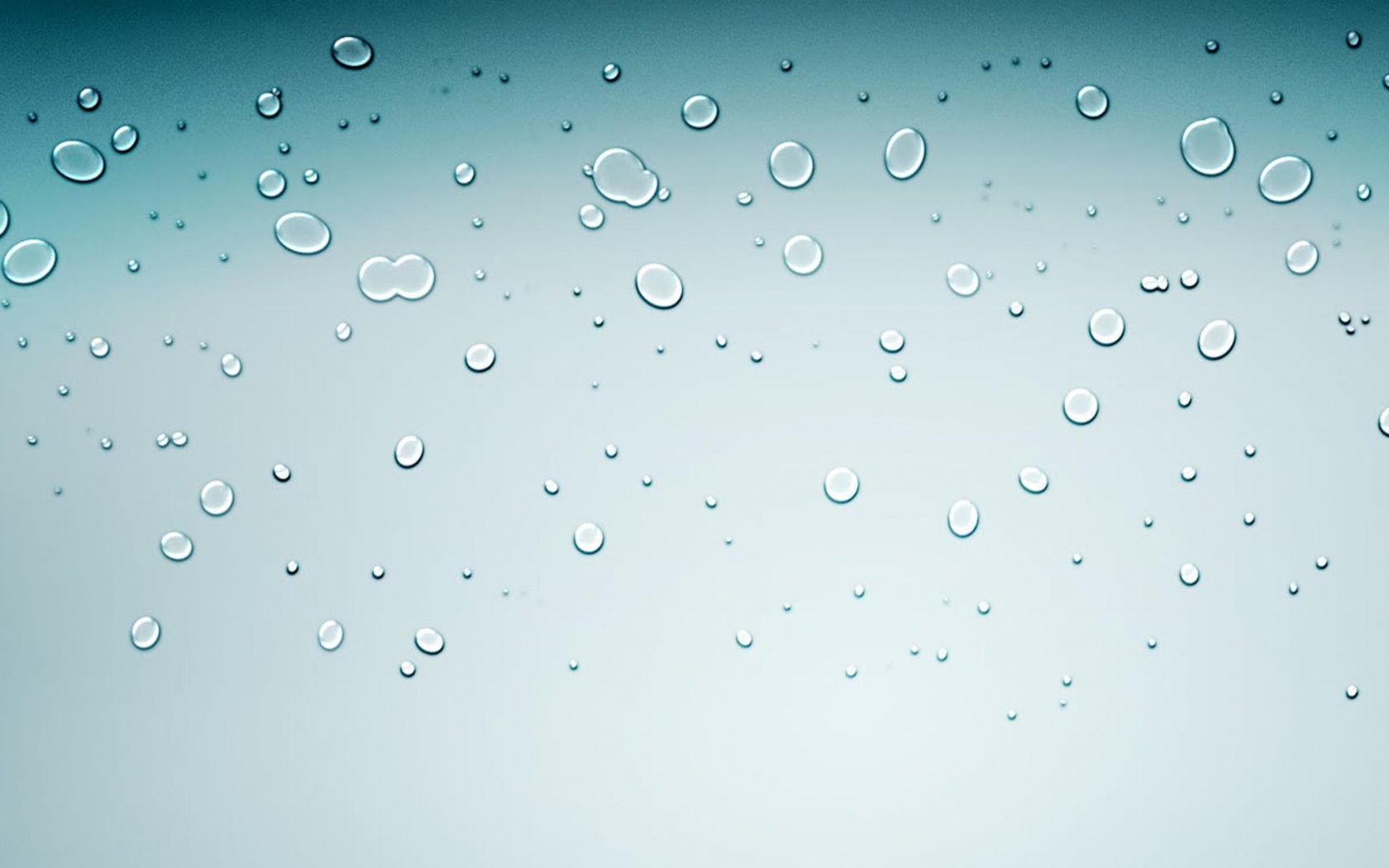 Капли на светлом фоне обои