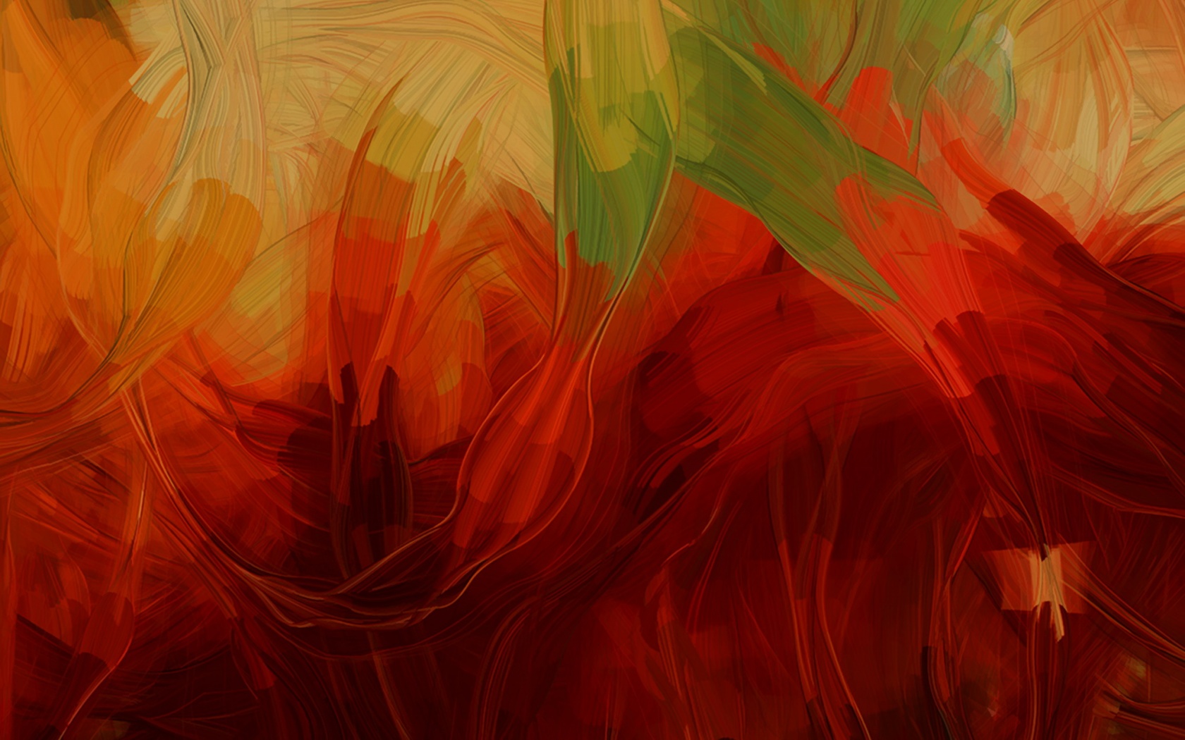 Абстракция красками обои