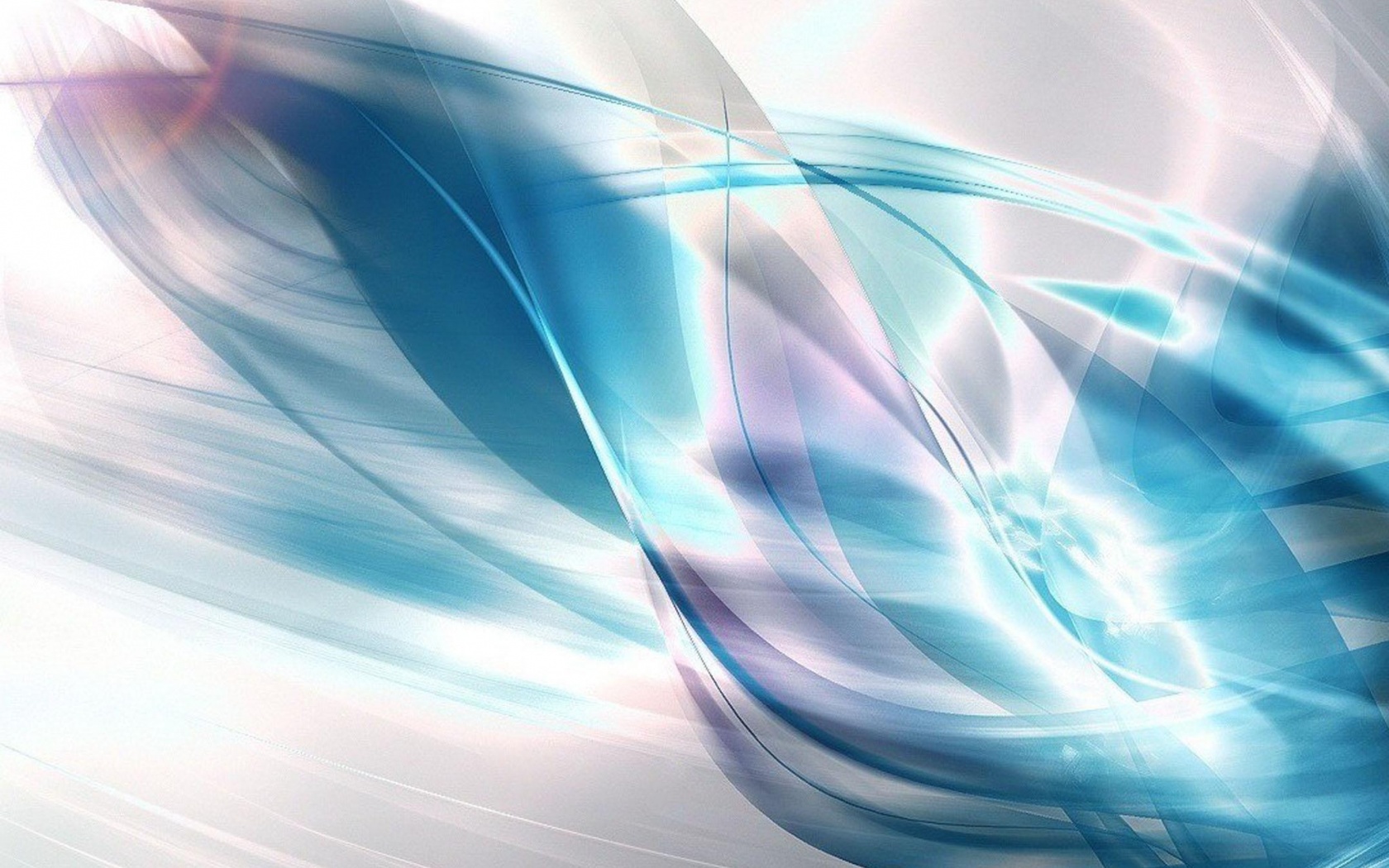 Светящиеся полупрозрачные волны обои