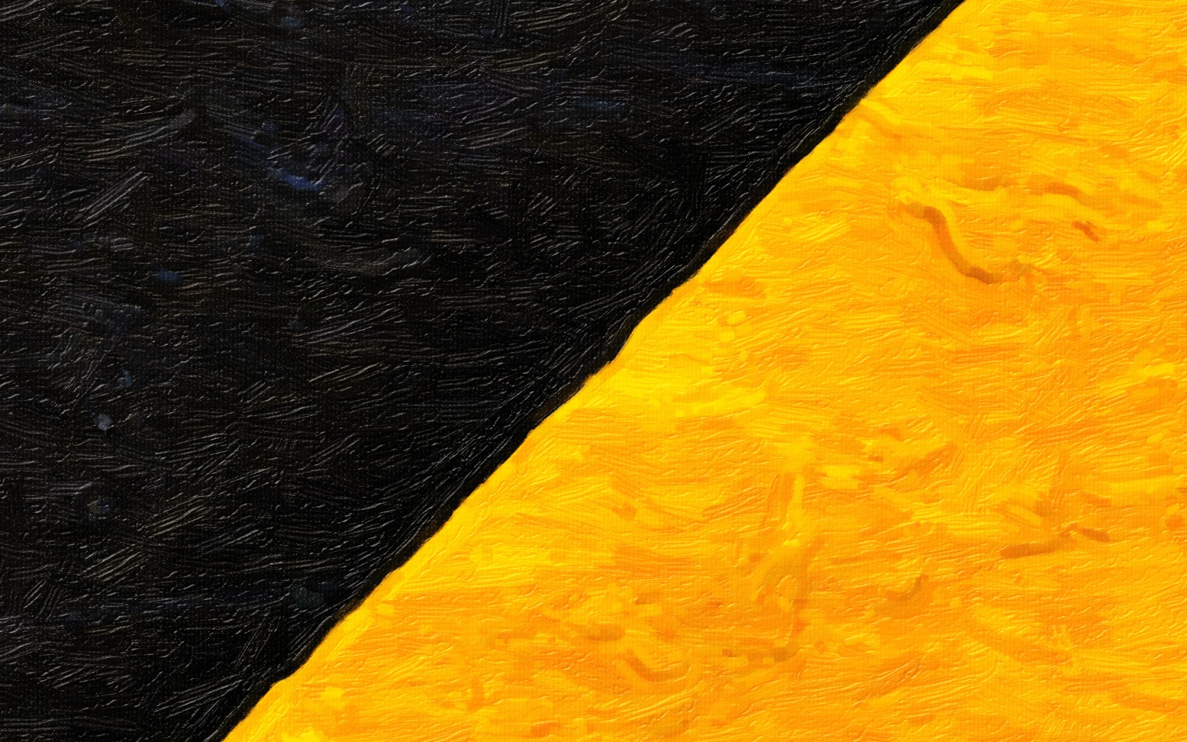 Черное и желтое обои