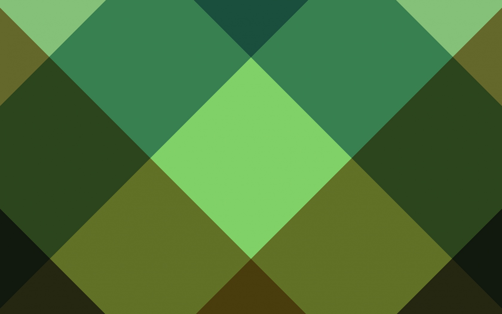 Ромбы зеелных тонов обои