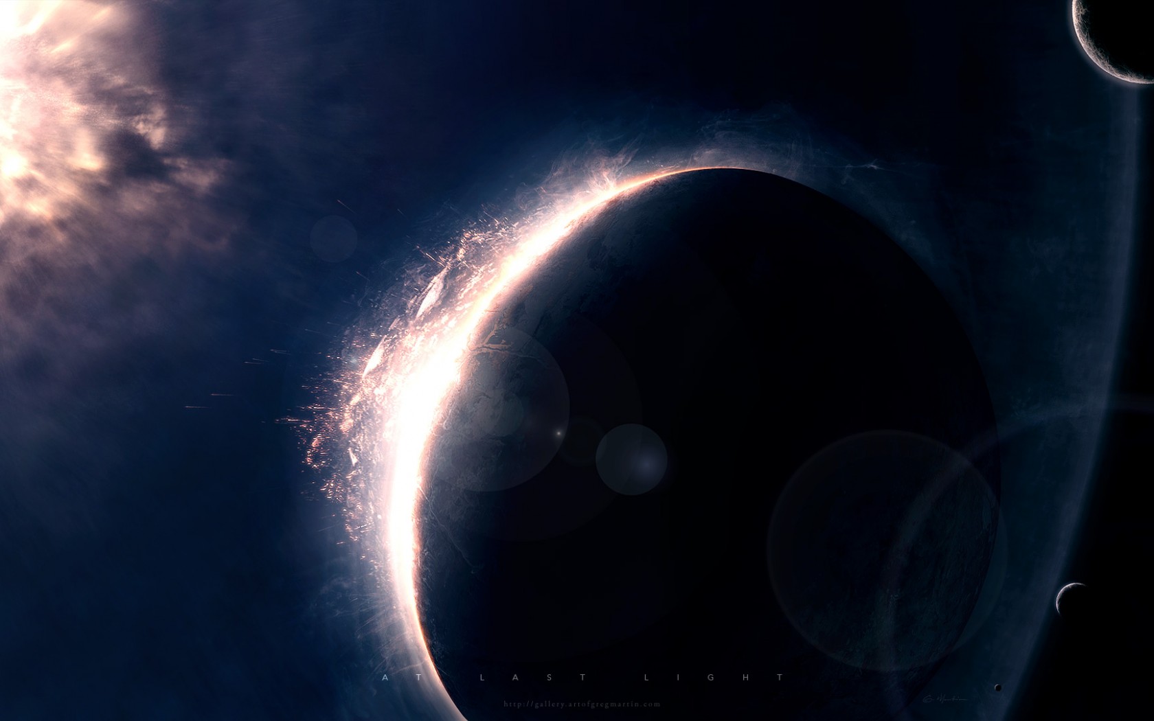 At last light обои