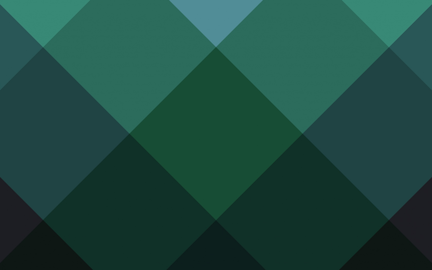 Зелёные ромбы обои