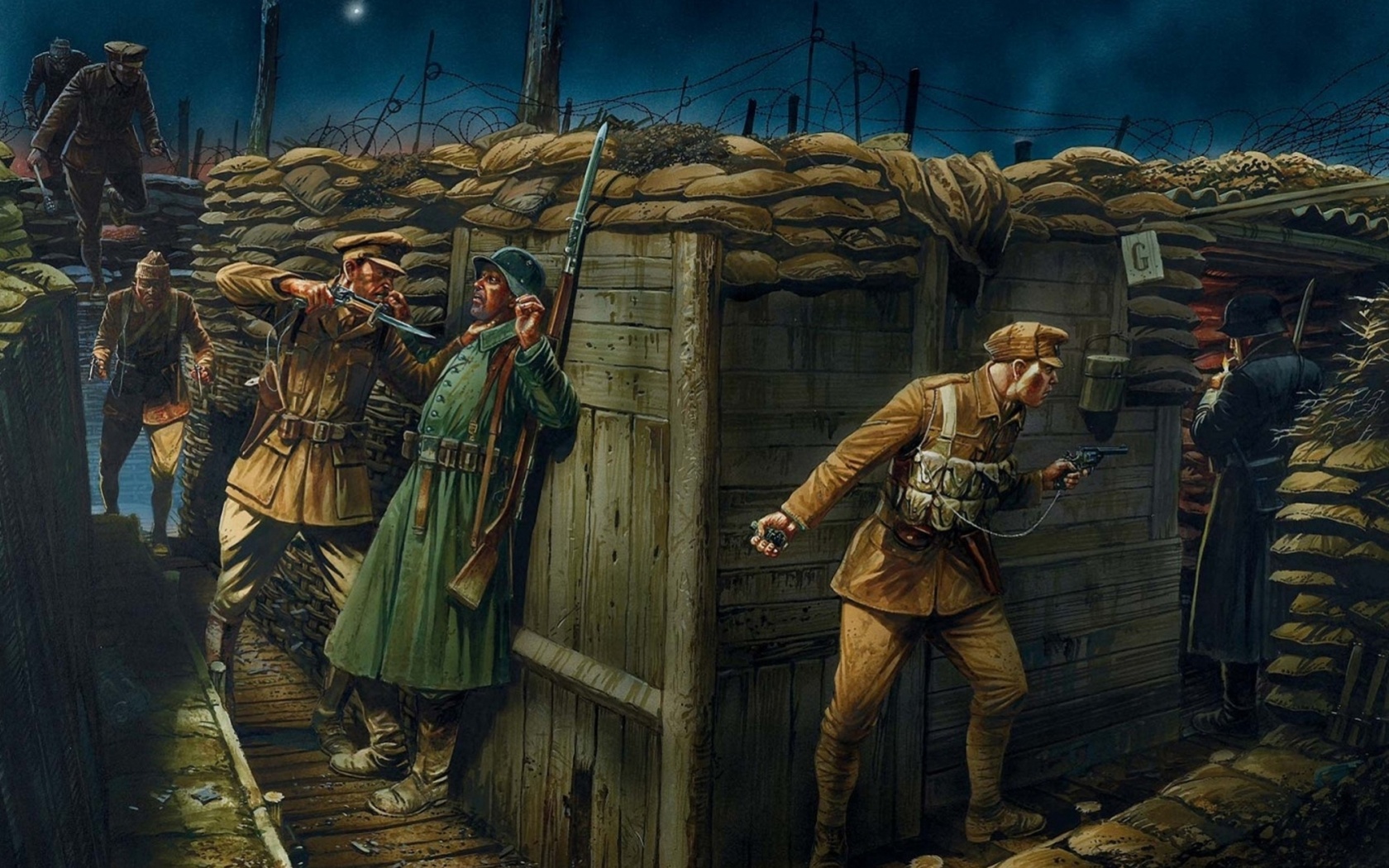 Арт на тему войны обои