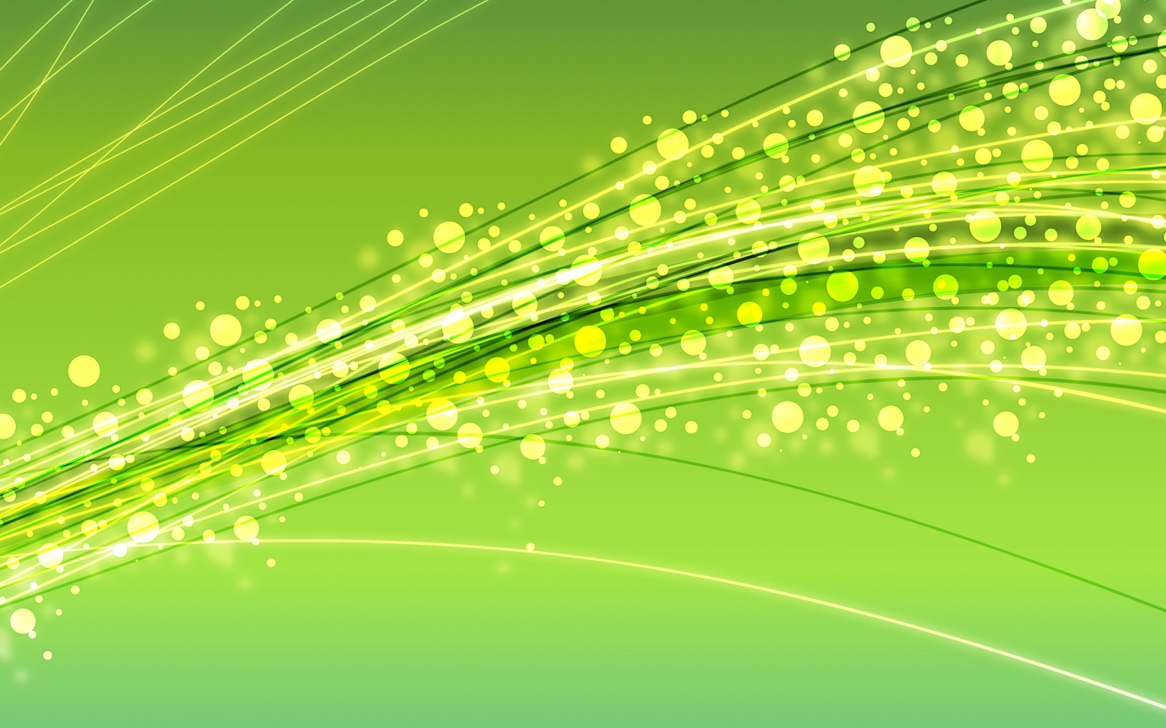 Пучок световых линий обои