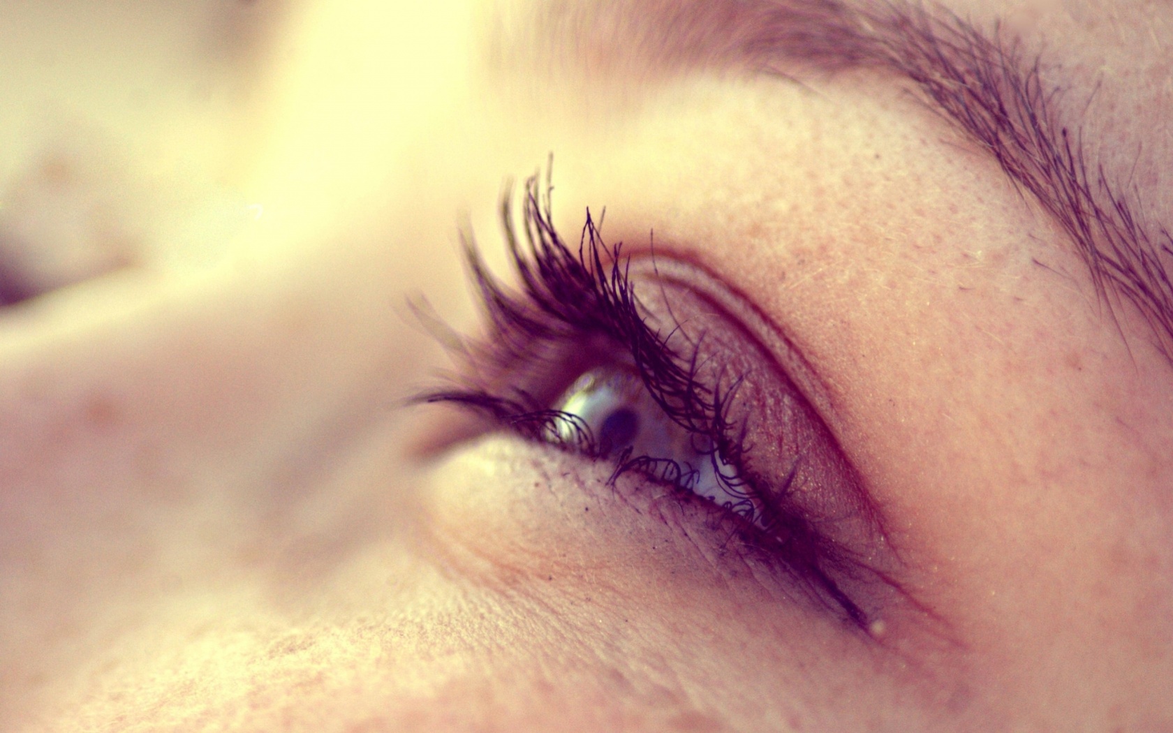 Девичье лицо обои