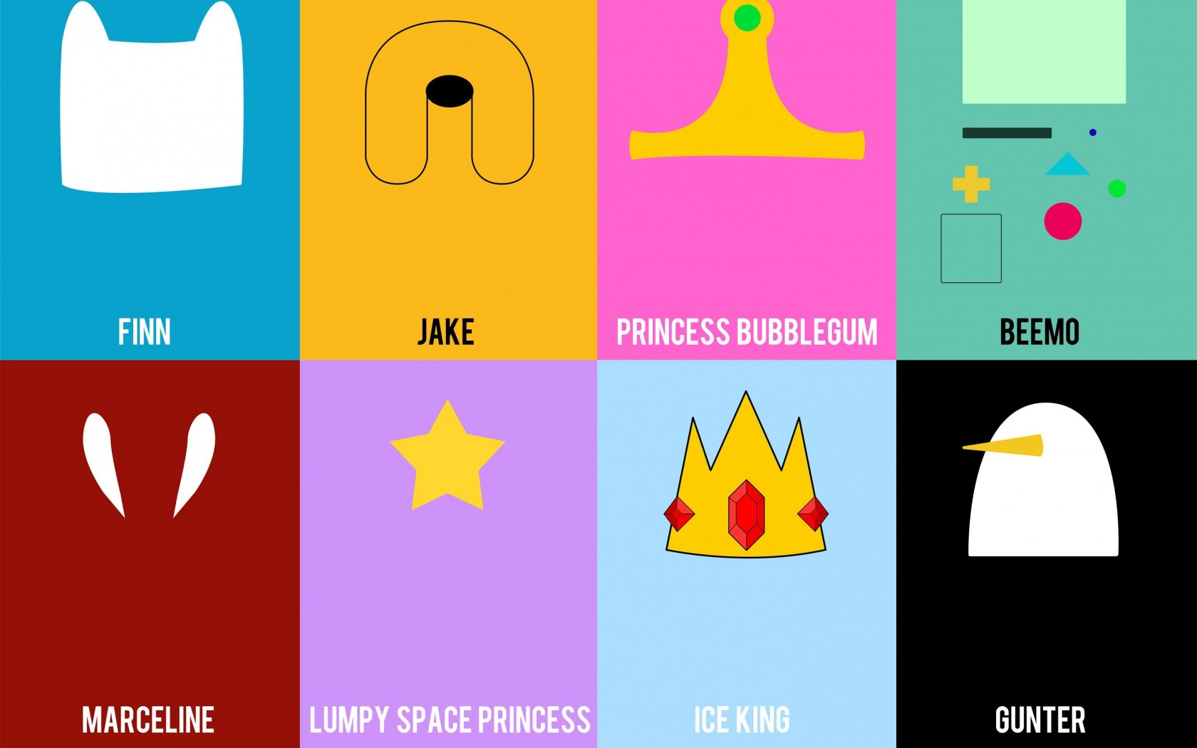 Время приключений схематично обои