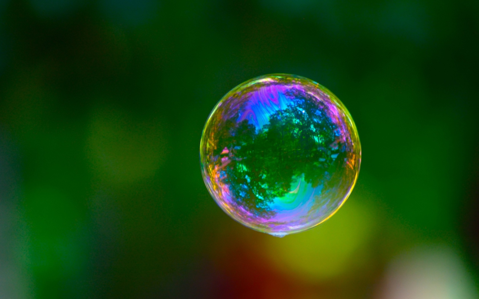Мыльный пузырь обои