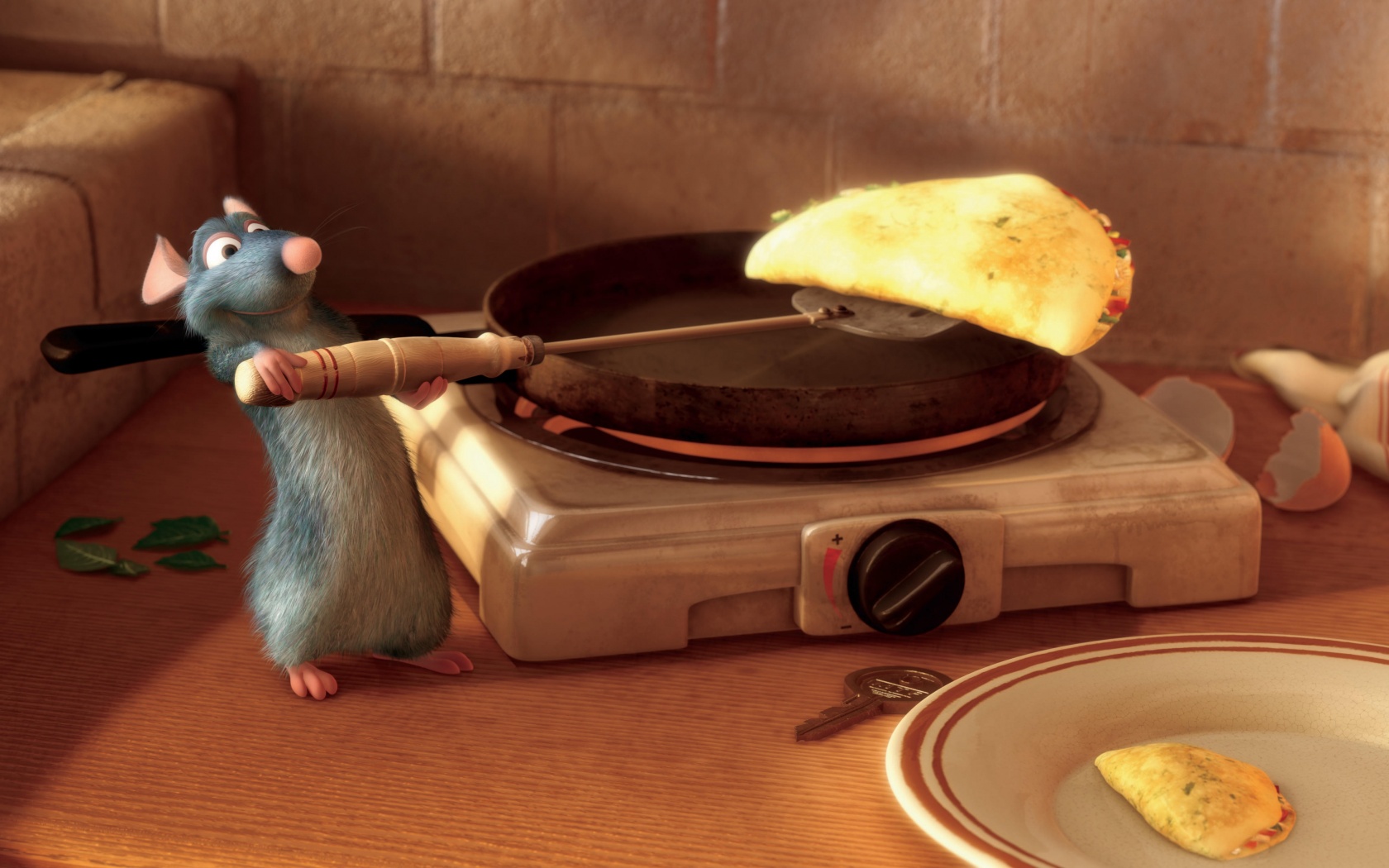 Рататуй у плиты обои