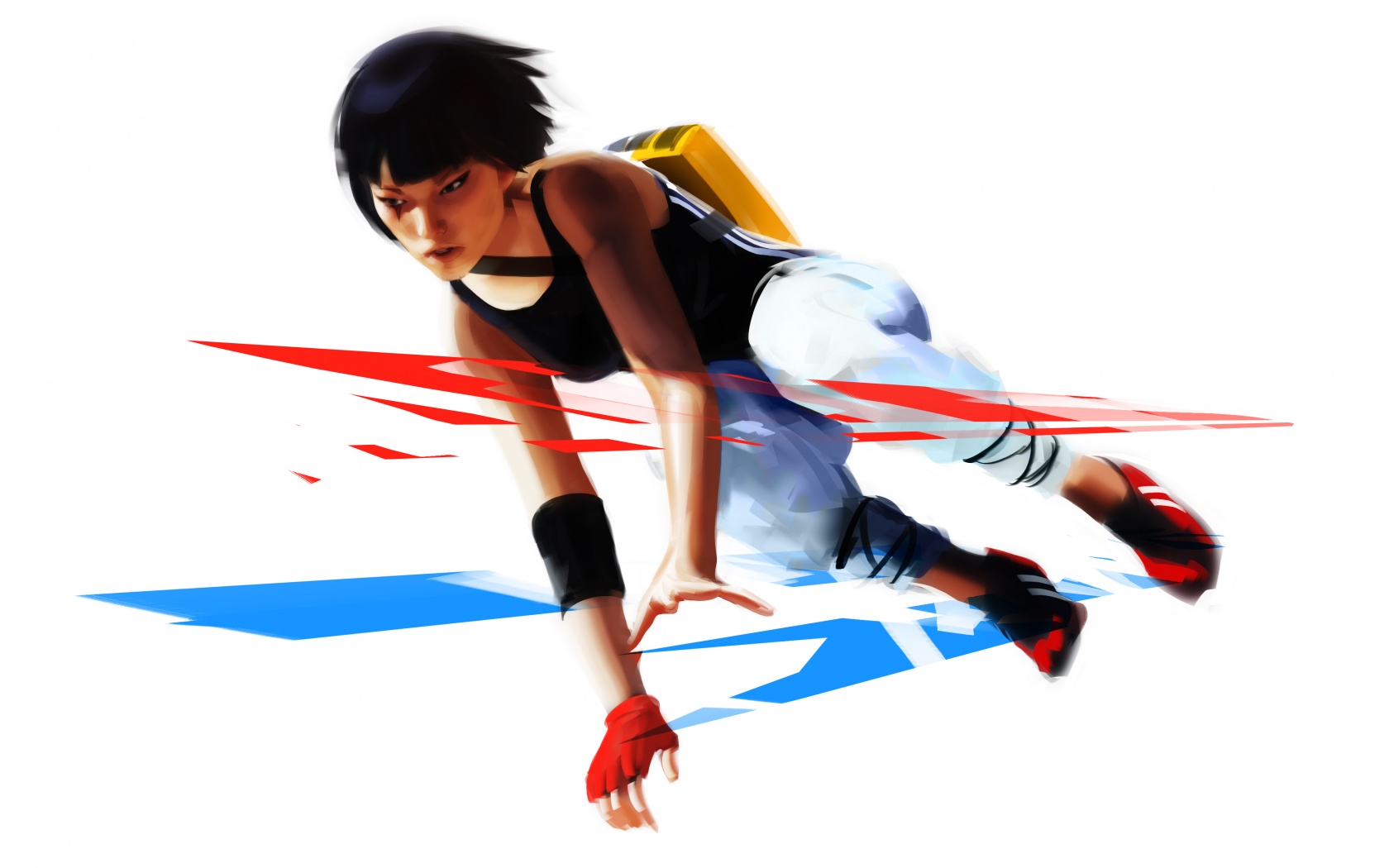 Фейт в прыжке обои