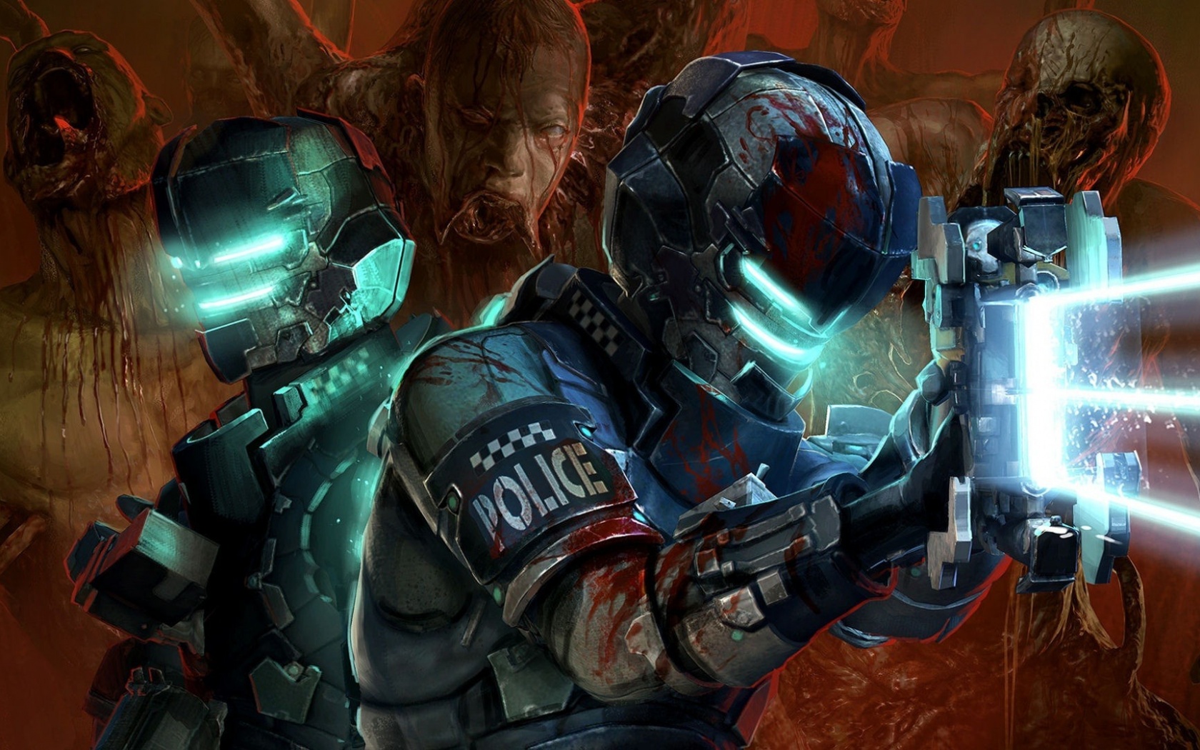 Dead Space полиция обои