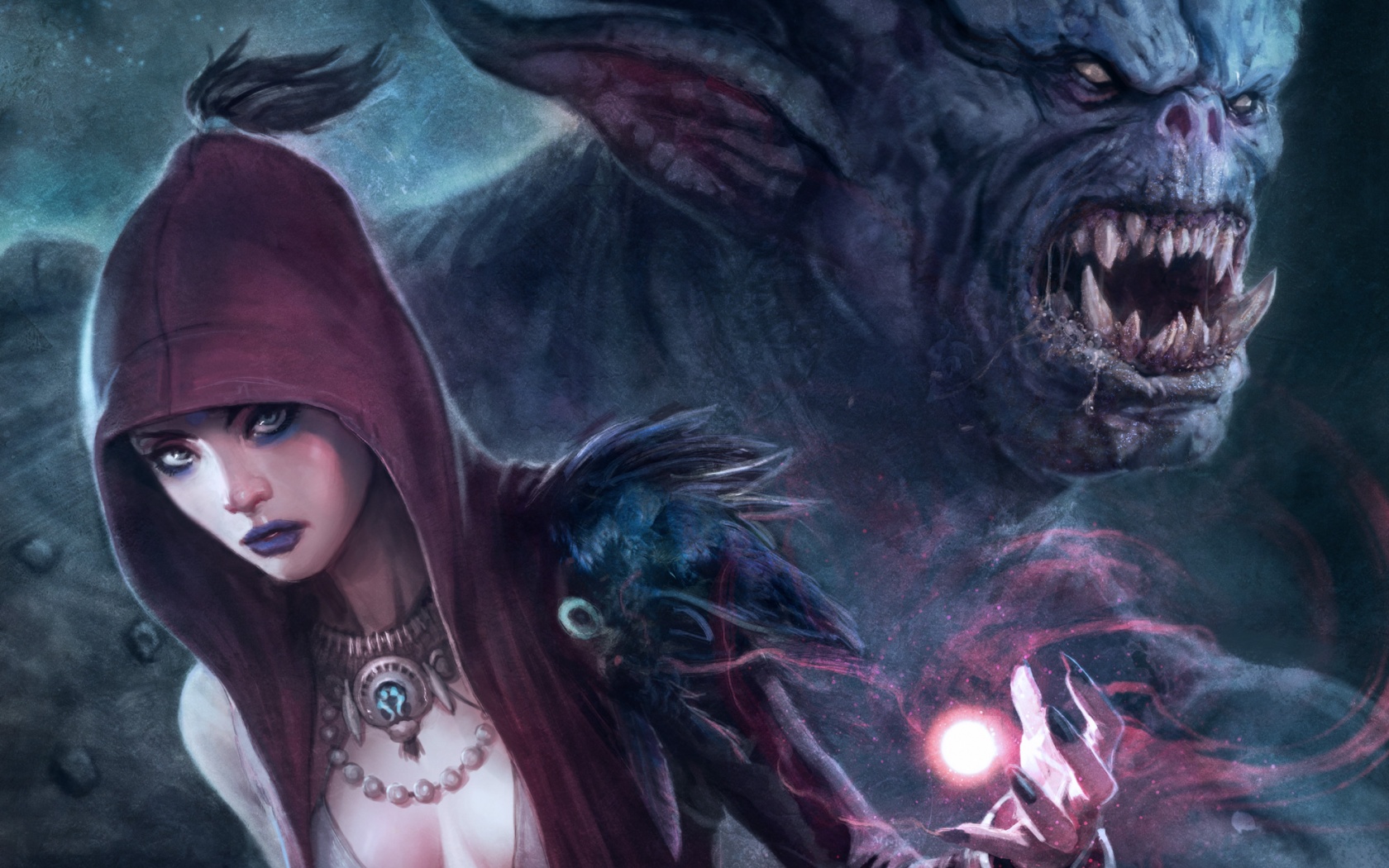 Морриган и порождение тьмы обои