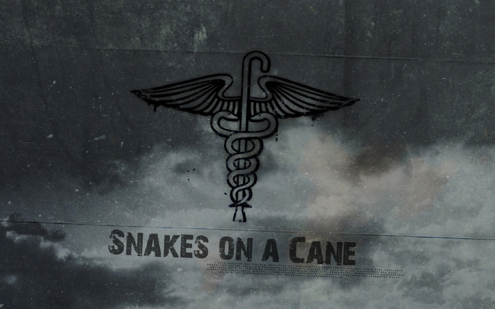 Змеи на трости обои