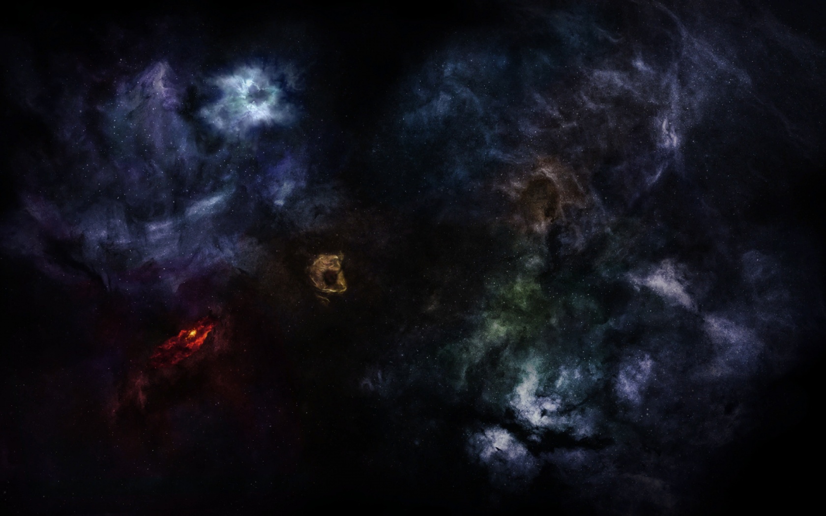 Космос из DoW II — Retribution обои