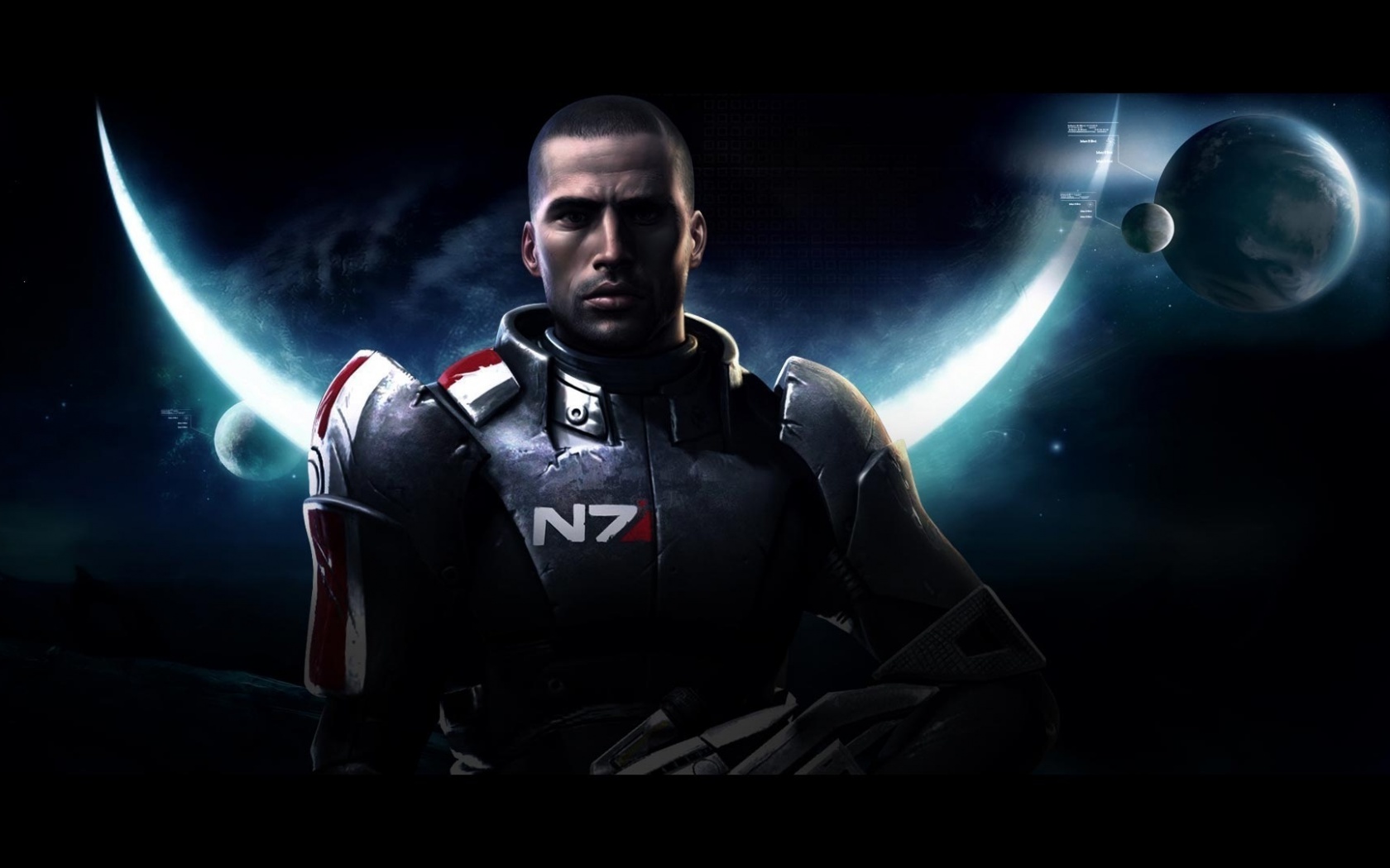 Шепард из Mass Effect обои