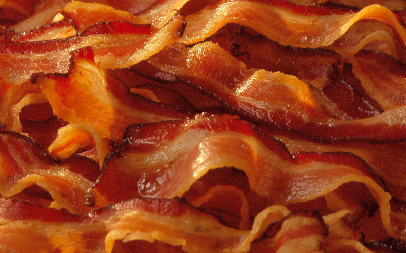 Вкусный жаренный бекончик обои