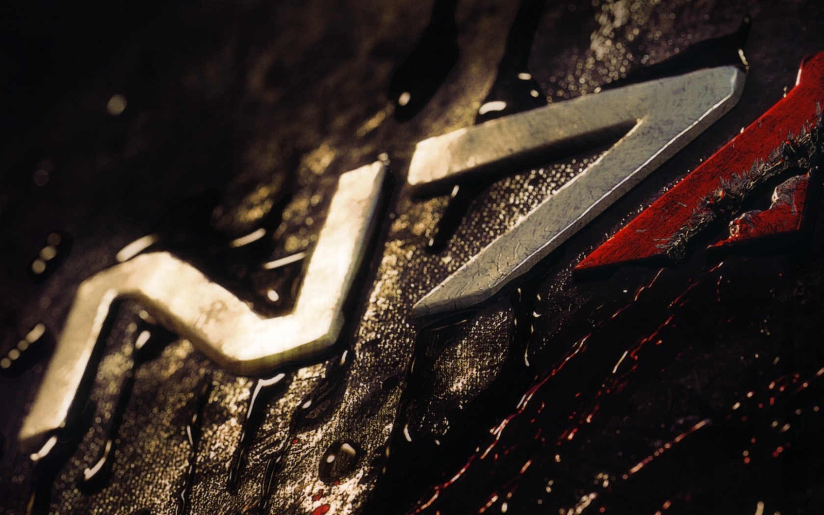 Логотип команды N7 из mass effect обои