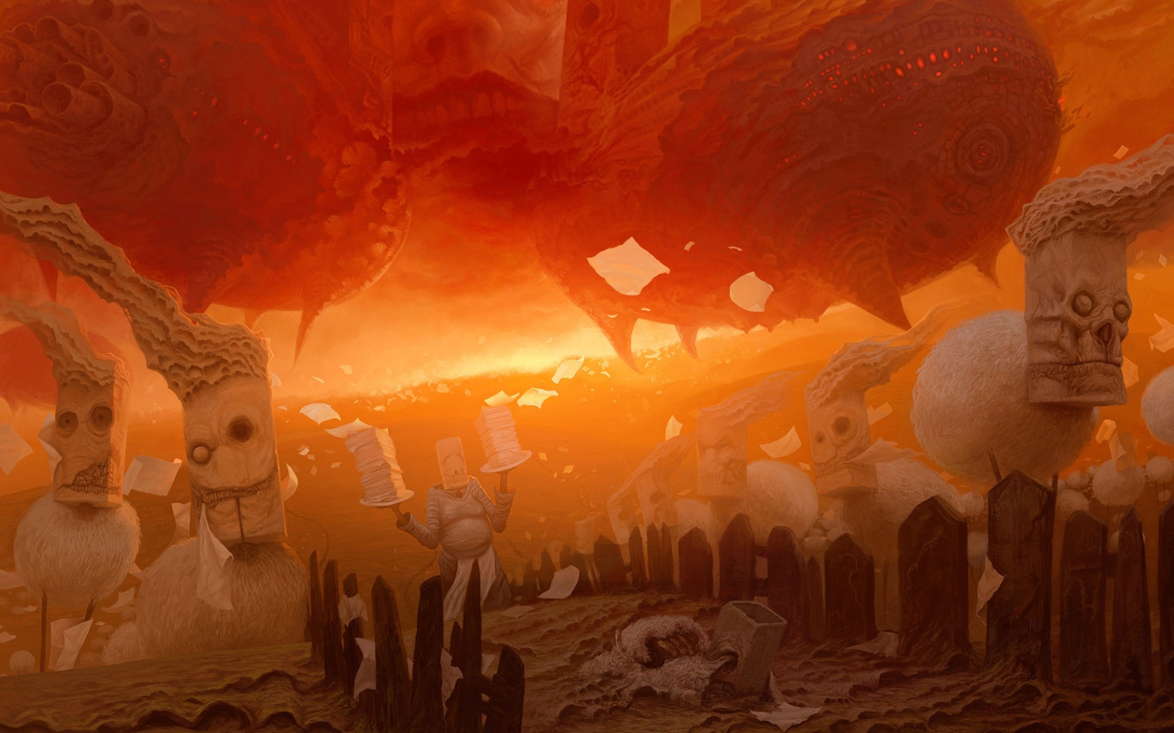 Ночной кошмар обои