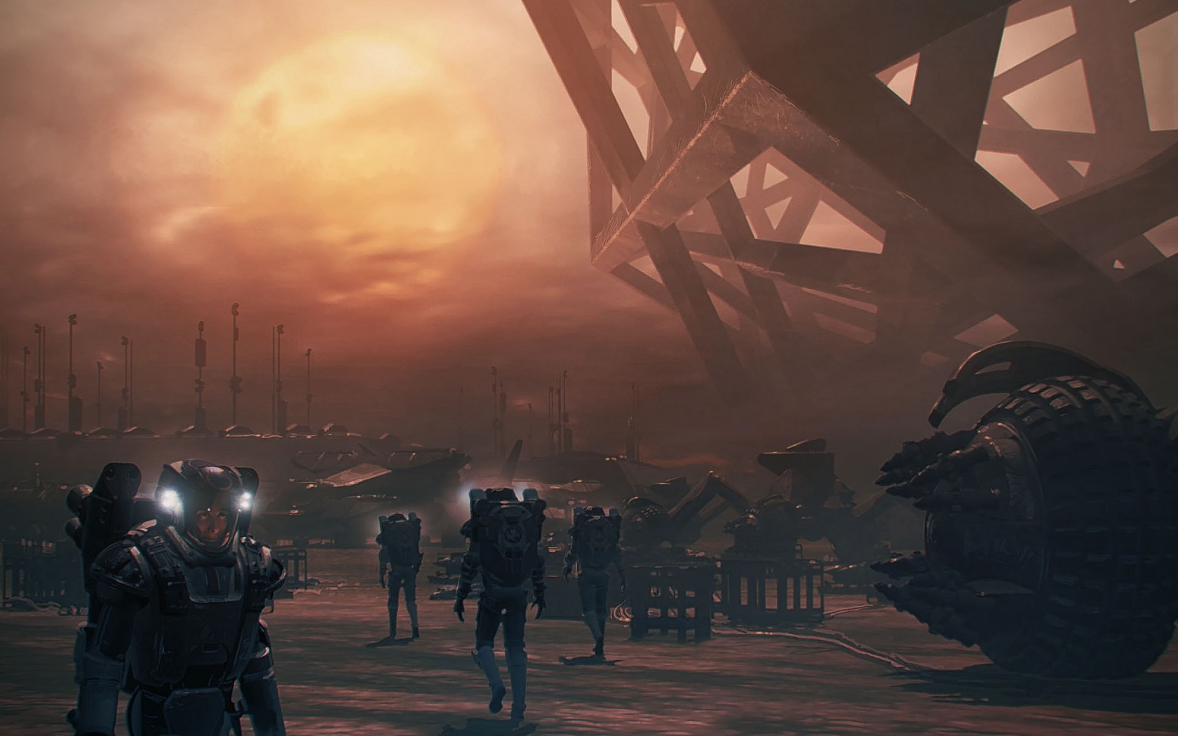 На другой планете обои